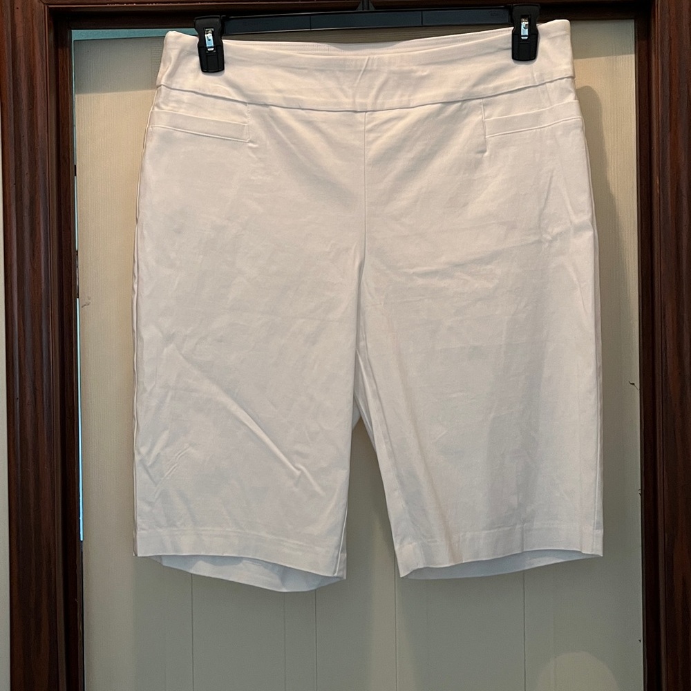 White Bermuda Shorts